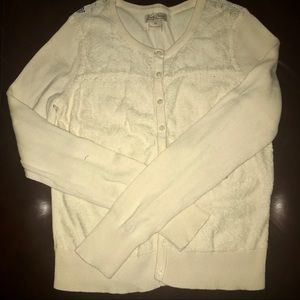 Lucky Brand Comfy Lace Sweater